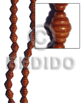 bayong beehouse wood beads 12mmx18mm - Home