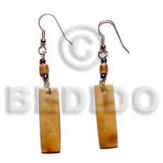 dangling 30mmx10mm brownlip tiger  sig-ed and beads  accent - Home