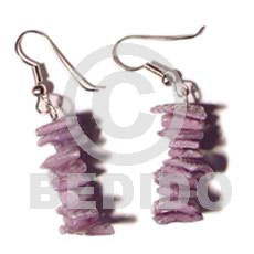 dangling white rose dyed lilac - Home