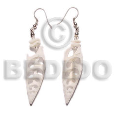 dangling white vertagus shell - Home