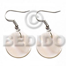 dangling round 20mm kabibe shell - Home