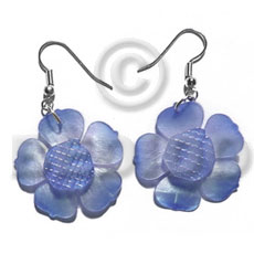 dangling graduated blue 30mm hammershell  flower  grooved nectar - Home