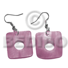 dangling 35mm square hammershell / lilac - Home