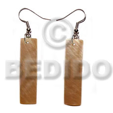 dangling 45mmx10mm brownlip flat bars - Home