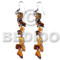 dangling orange hammershell square cut - Home