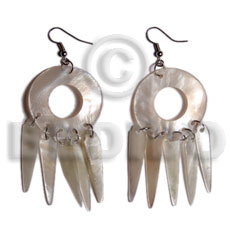 dangling 30mm ring hammershell  38mmx8mm hammershell sticks - Home