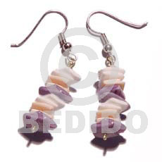 dangling white rose dyed lilac  pink rose and white rose accent - Home