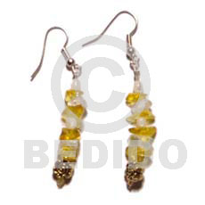 dangling troca  crystal nuggets - Home