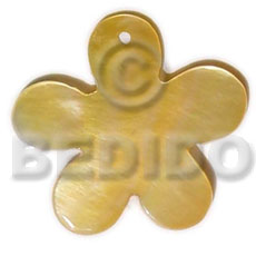 MOP flower 40 mm - Shell Pendant