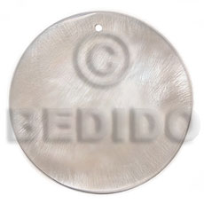 hammershell round 40mm - Shell Pendant