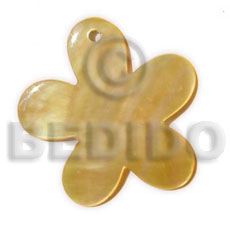 MOP flower 25 mm - Shell Pendant