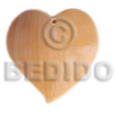 heart melo 50mm - Shell Pendant