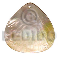 MOP peardrop  60mmx60mm - Shell Pendant