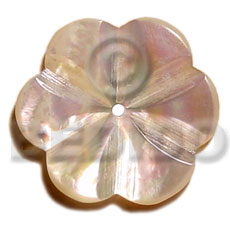 25mm flower MOP - Shell Pendant
