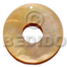 30mm MOP ring  15mm hole - Shell Pendant