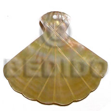 40mm fan MOP - Shell Pendant