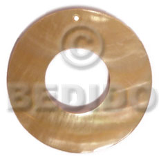 40mm MOP ring  18mm center hole - Shell Pendant