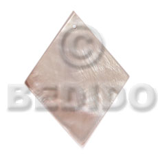 40mmx29mm hammershell diamond - Shell Pendant