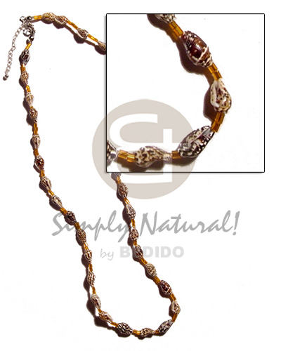 nassa tiger   glass beads - Home