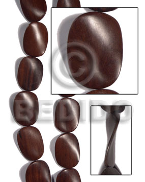 magkuno iron wood twisted 30mmx40x8mm / 10 pcs. - Home