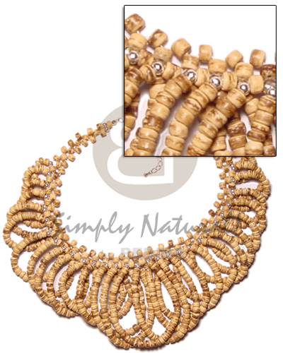 4-5mm coco Pokalet tiger regal choker - Home