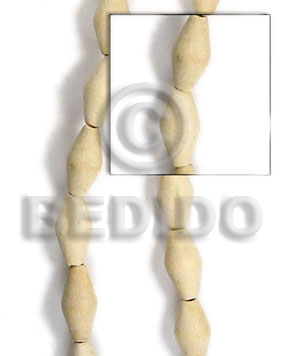 natural white wood football 7x10mm - Home