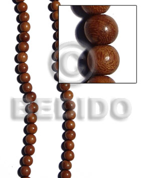 bayong round wood beads 6mm - Home