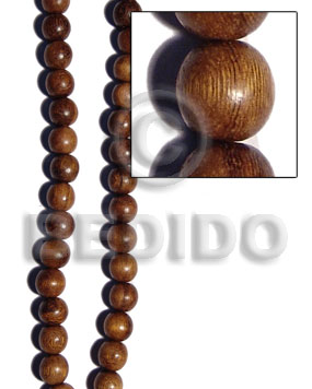 robles round wood beads 15mm - Home