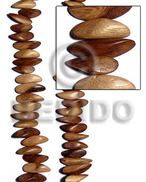 robles slidecut wood beads 8mmx15mmx20mm - Home