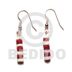 dangling maroon 4-5 coco Pokalet  white shell - Home