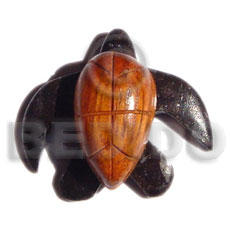 camagong wood turtle - Wooden Pendant