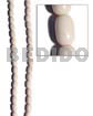 White bone oval 7mmx5mm