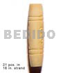 Natural antique bone tube