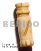 Natural antique bone tube