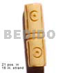 Natural antique bone tube