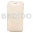 Rectangular bone carving 40mm