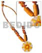 2 layer knotted orange cord