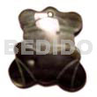 Blacklip teddy bear 40mm