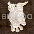 Owl mop carving 40mm
