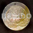 Round mop rose carving