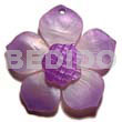 Graduated lavender 30mm hammershell flower