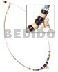 Cord multicolored beads coco pokalet