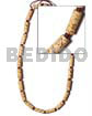 Bamboo macrame splashing wood