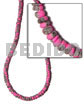 4-5mm coco pokalet. bright pink