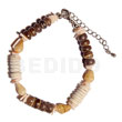 4-5mm coco pokalet. natural brown bleached