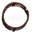 2-3mm coco pokalet. natural brown