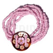 5 layers elastic 2-3mm pink