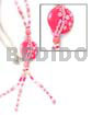 Pink 3 tassle disc