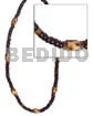 4-5mm coco pokalet black brown