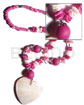 4-5mm bright pink coco pokalet